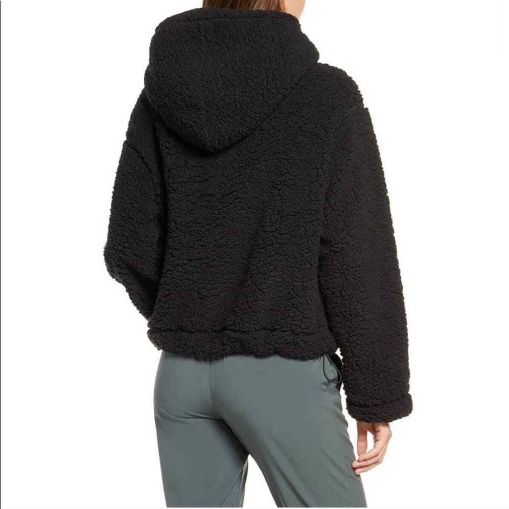 Zella soft & cozy Sherpa hoodie w/ pocket - Picture 4 of 11